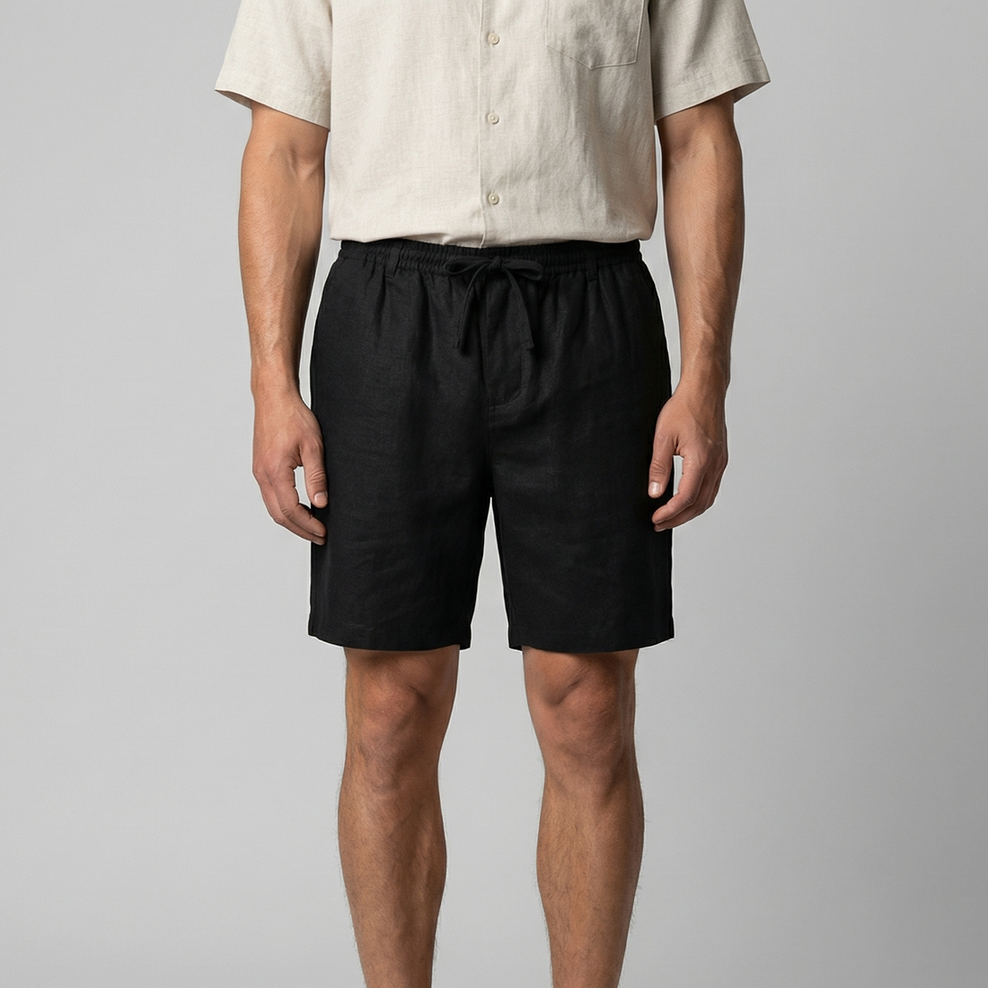 Men's Linen Summer Shorts