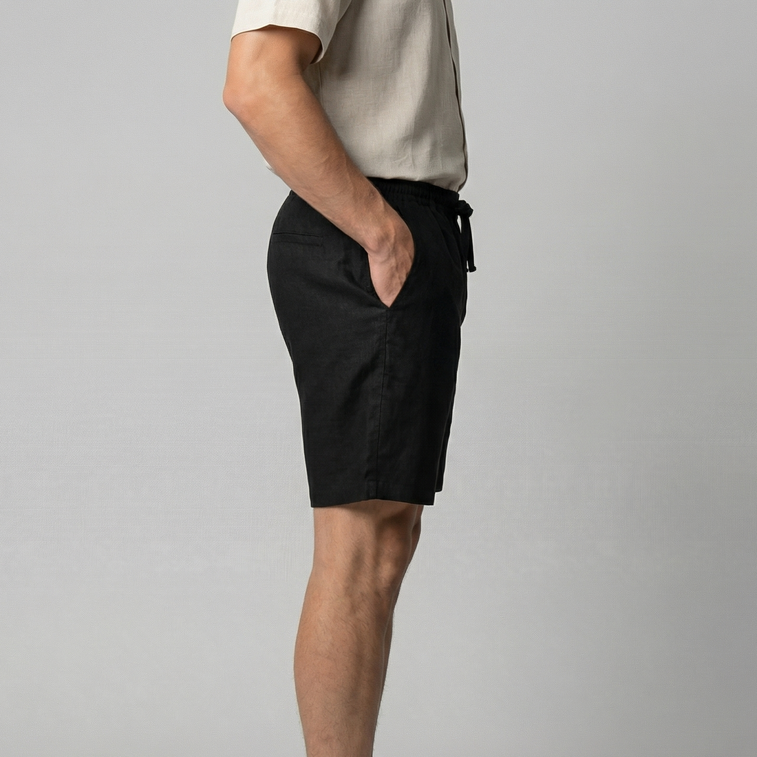 Men's Linen Summer Shorts