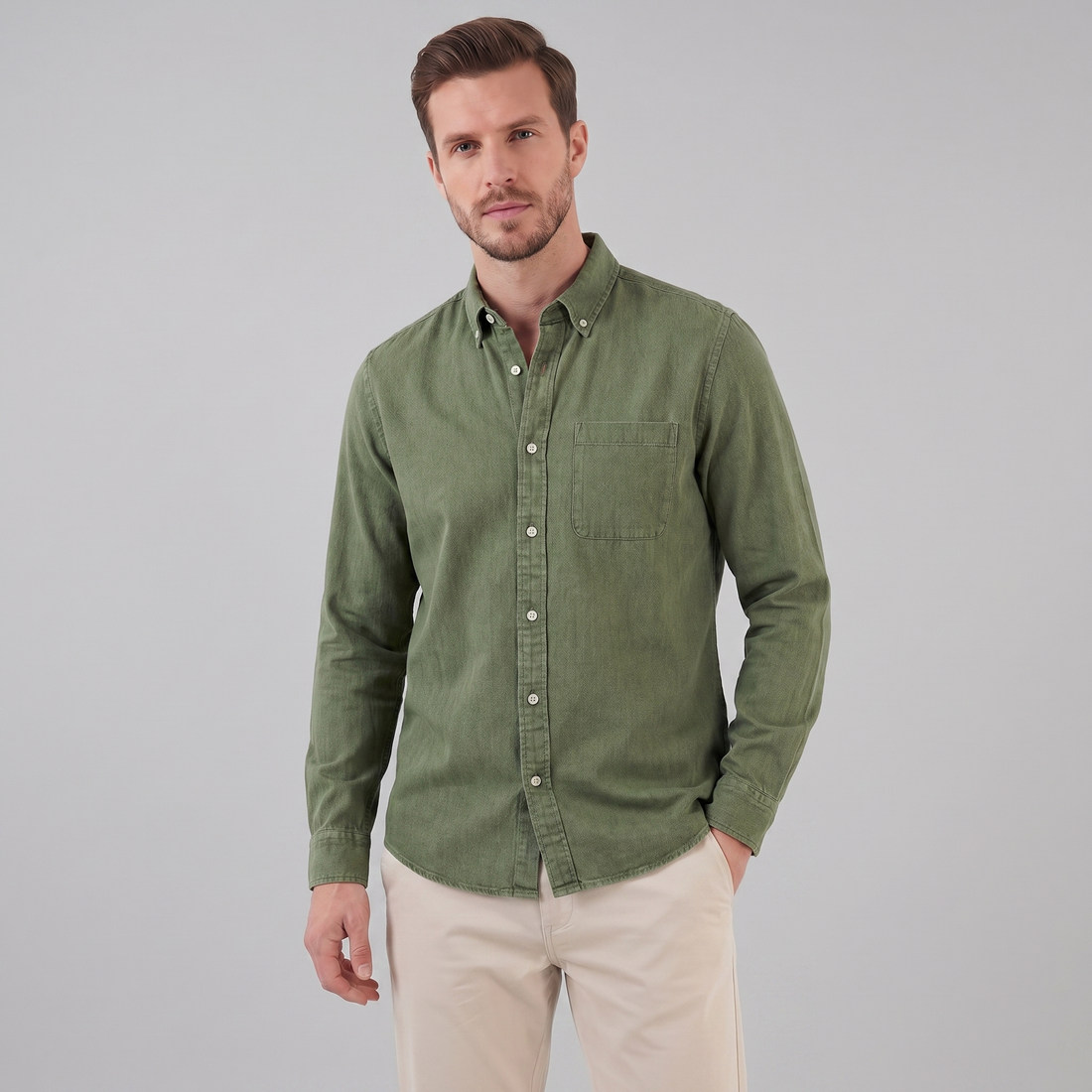 Men's Long Sleeve Classic Shirt