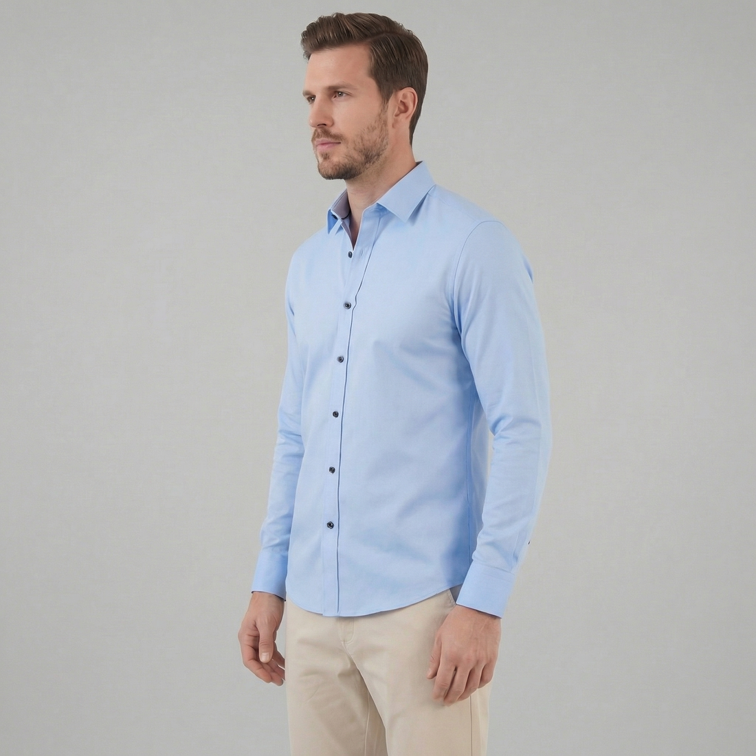 Men's Long Sleeve Dress Shirt