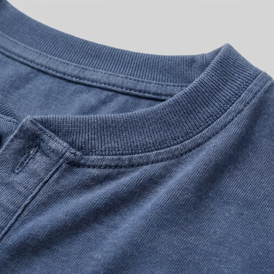 Men's Long Sleeve Henley Shirt