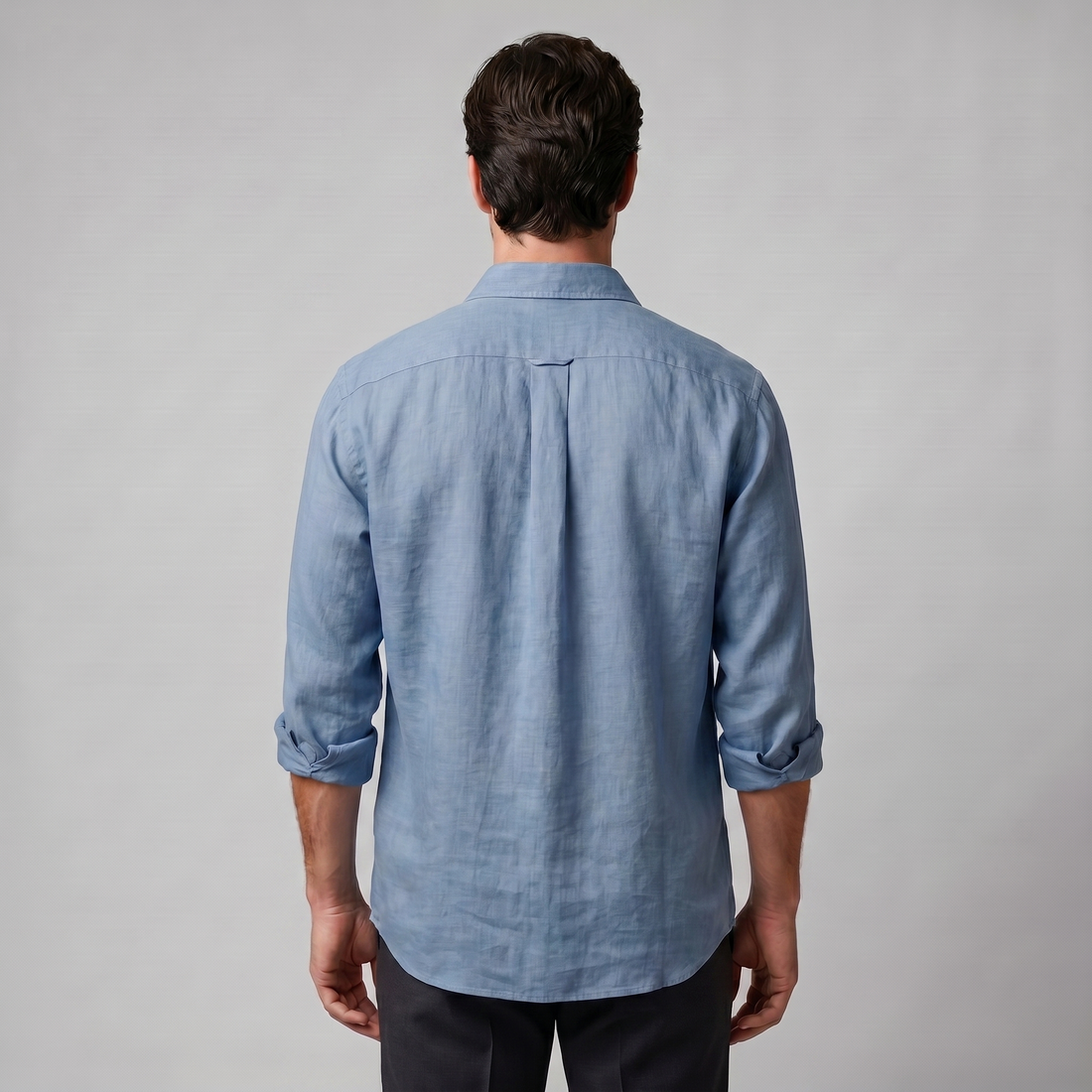 Men's Long Sleeve Oversized Shirt
