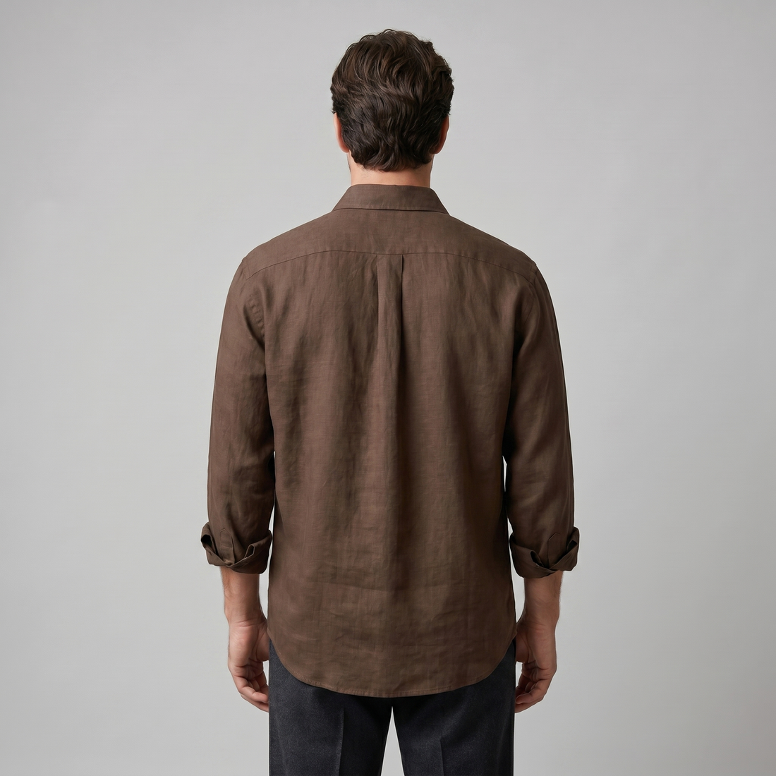 Men's Long Sleeve Oversized Shirt
