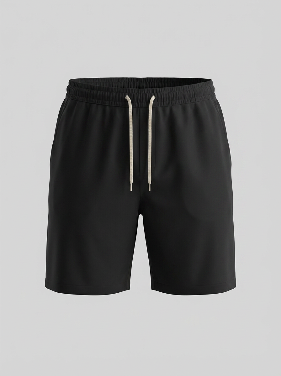 Men's Lounge Shorts with Drawstring Waistband