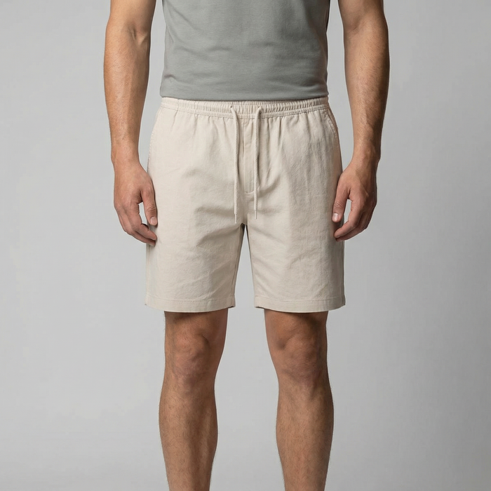 Men's Lounge Shorts with Drawstring Waistband