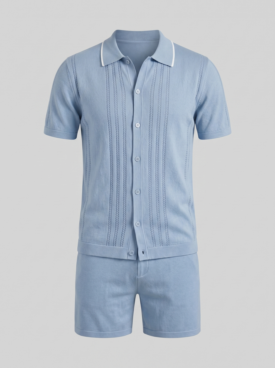 Men's Loungewear Knit Two-Piece Set