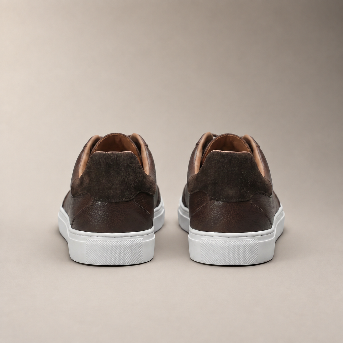 Men's Low-Top Leather Sneakers