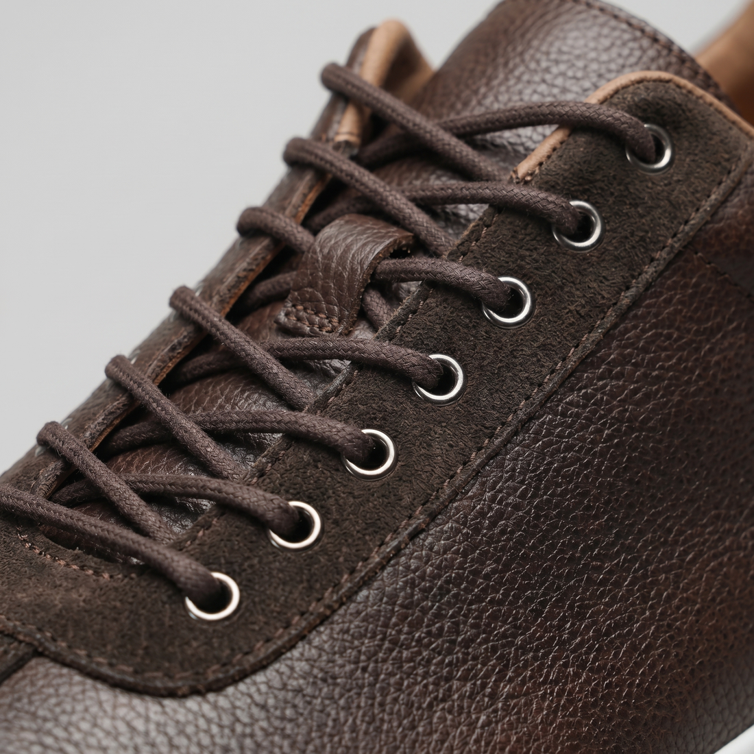 Men's Low-Top Leather Sneakers