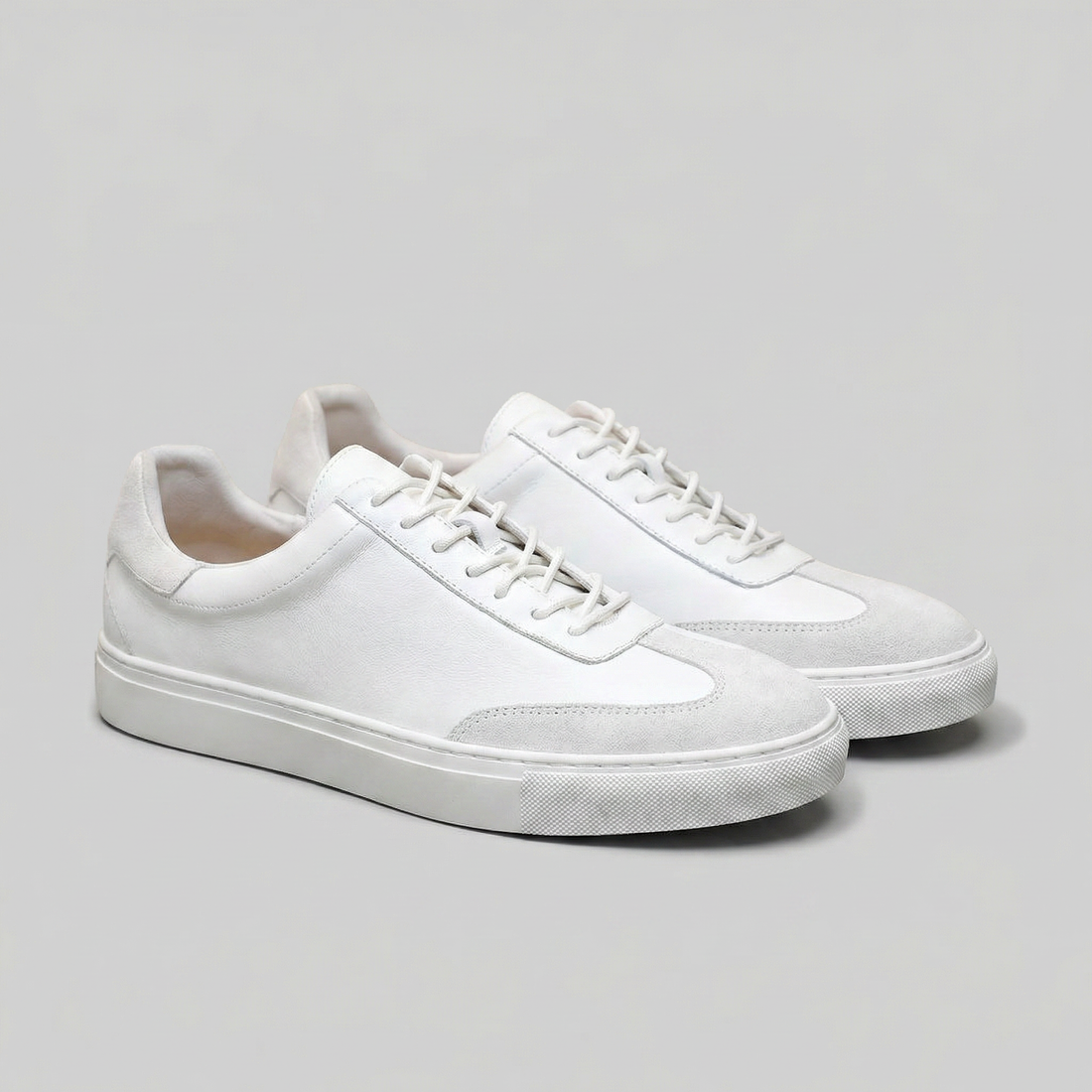 Men's Low-Top Leather Sneakers