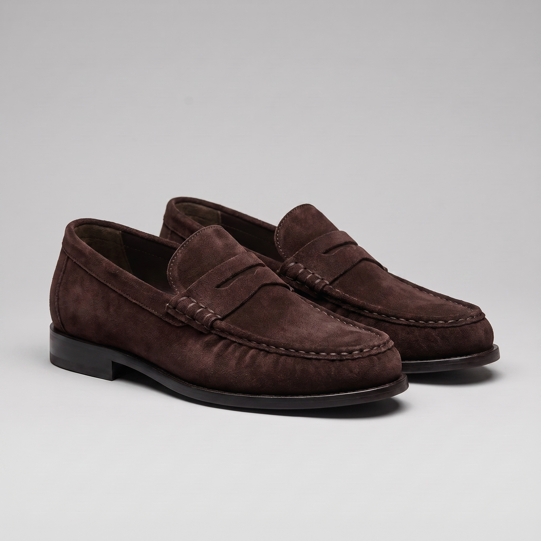 Men's Microfiber Penny Loafers