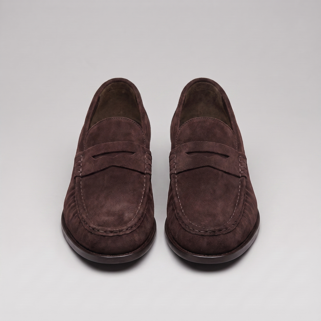 Men's Microfiber Penny Loafers