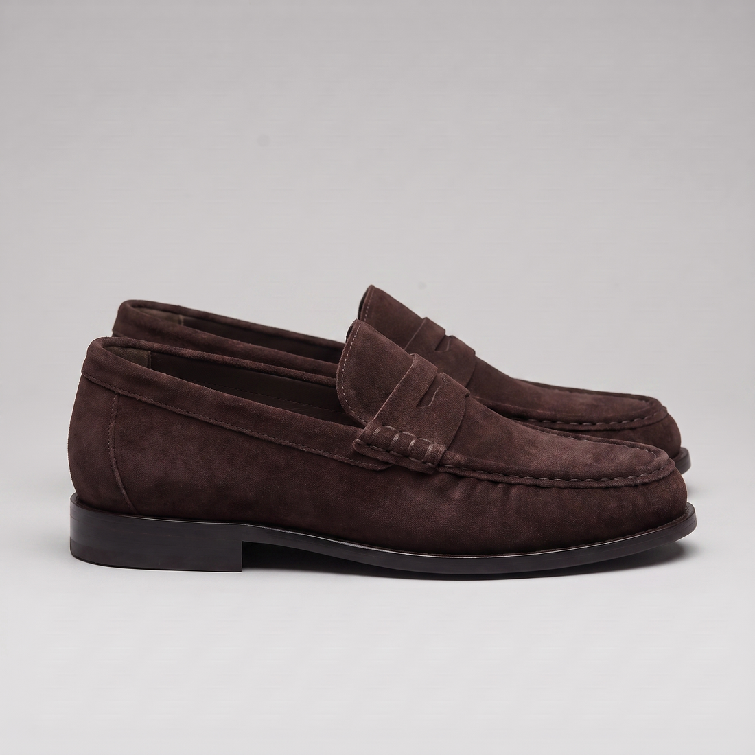 Men's Microfiber Penny Loafers