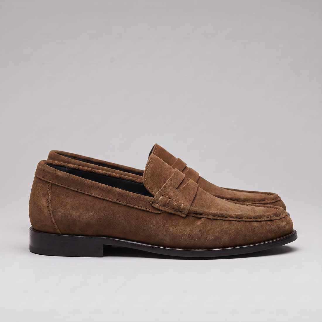 Men's Microfiber Penny Loafers