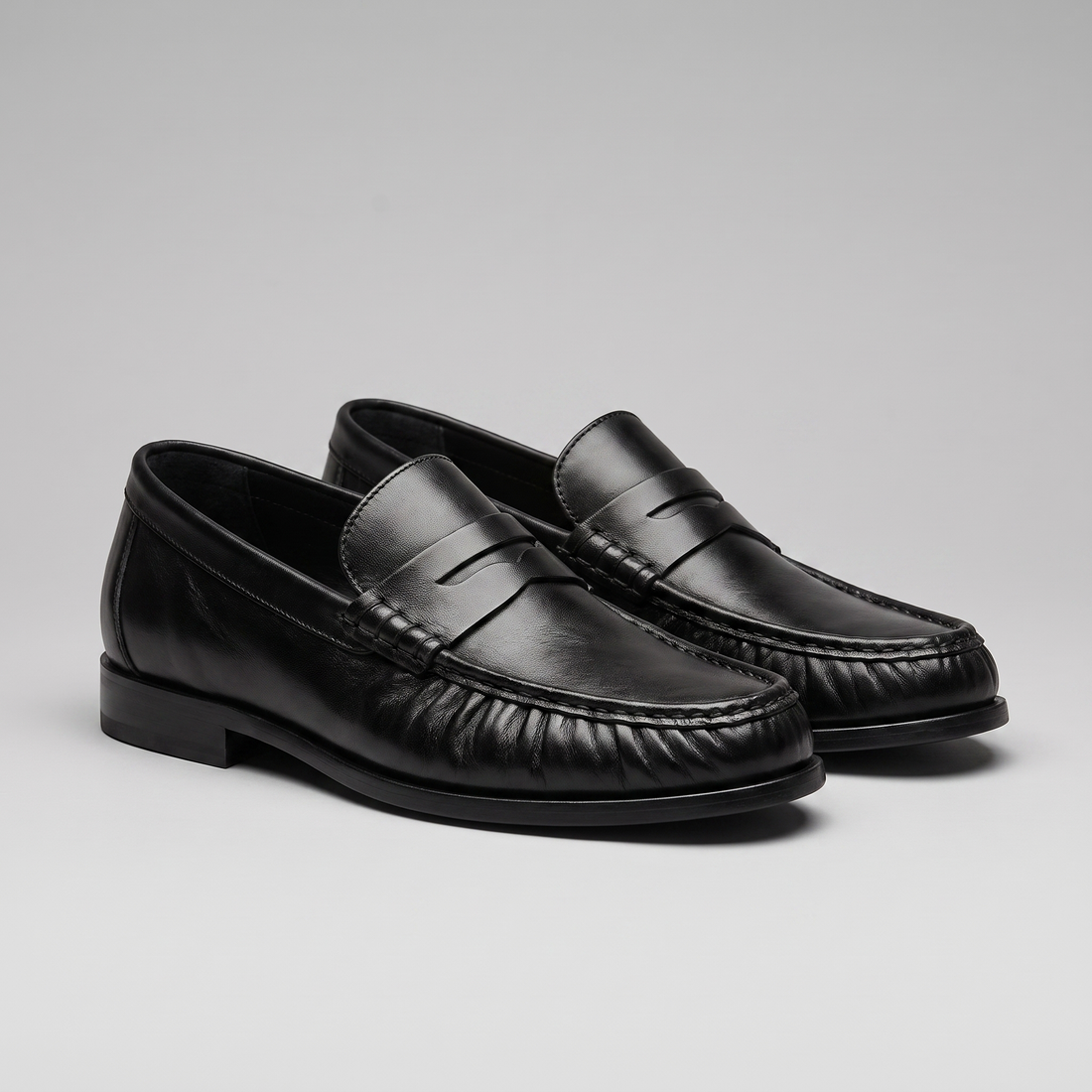 Men's Microfiber Penny Loafers