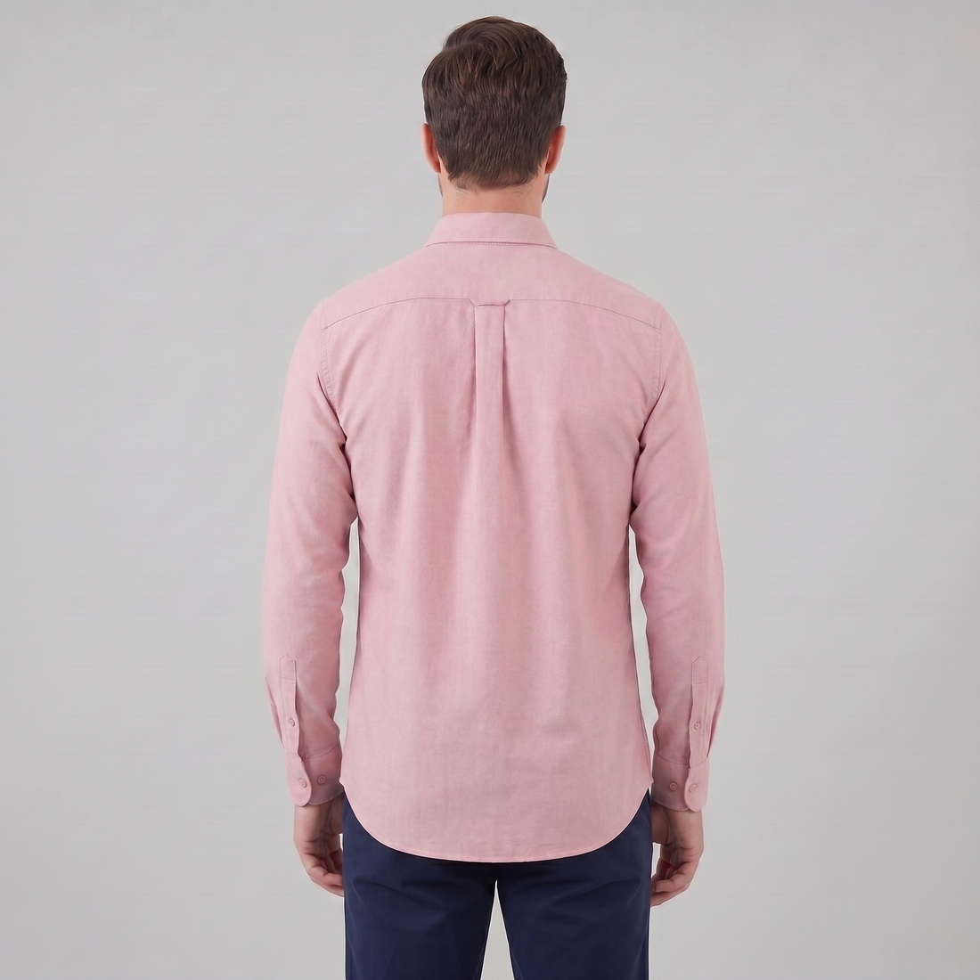 Men's Oxford Button-Down Dress Shirt
