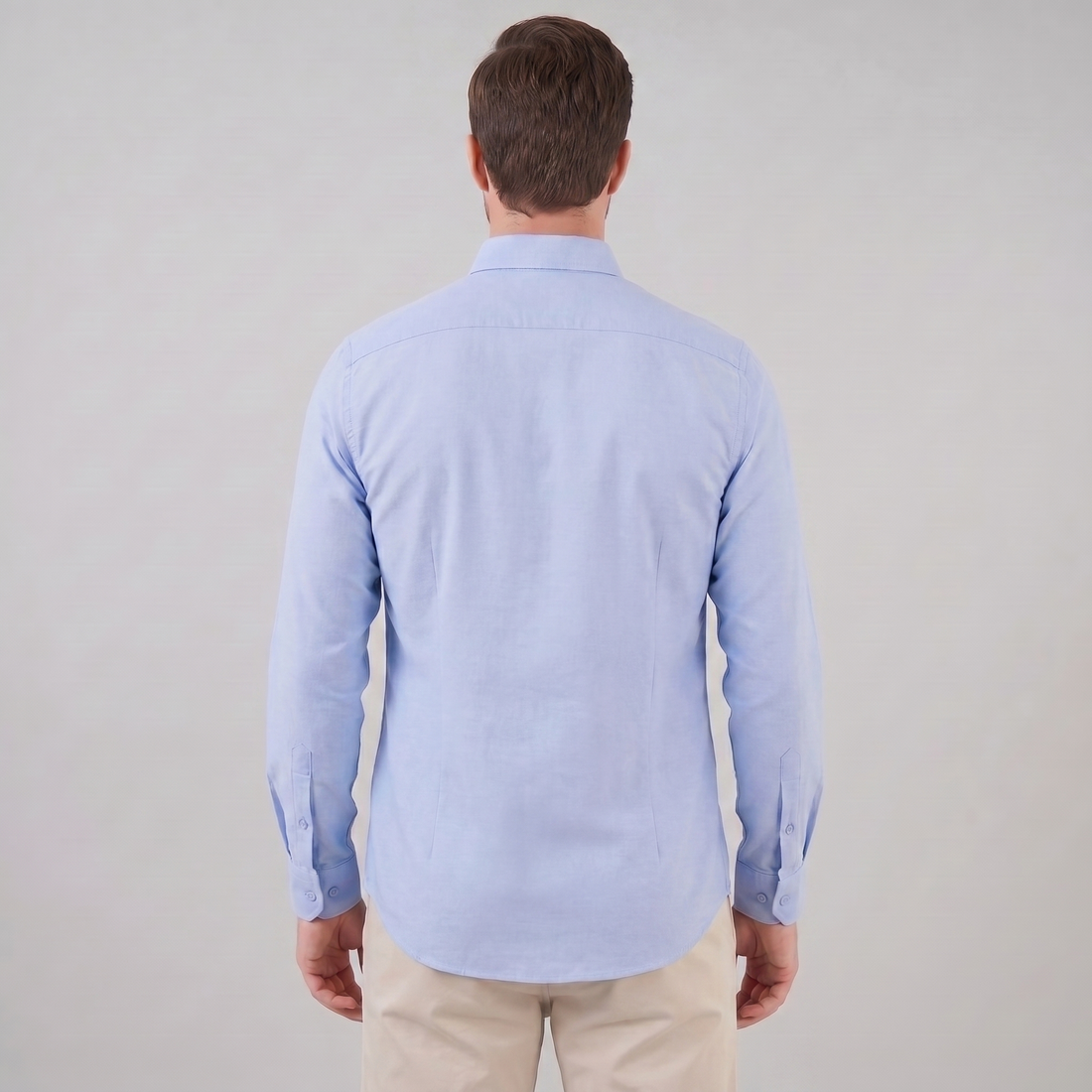 Men's Oxford Button-Down Dress Shirt