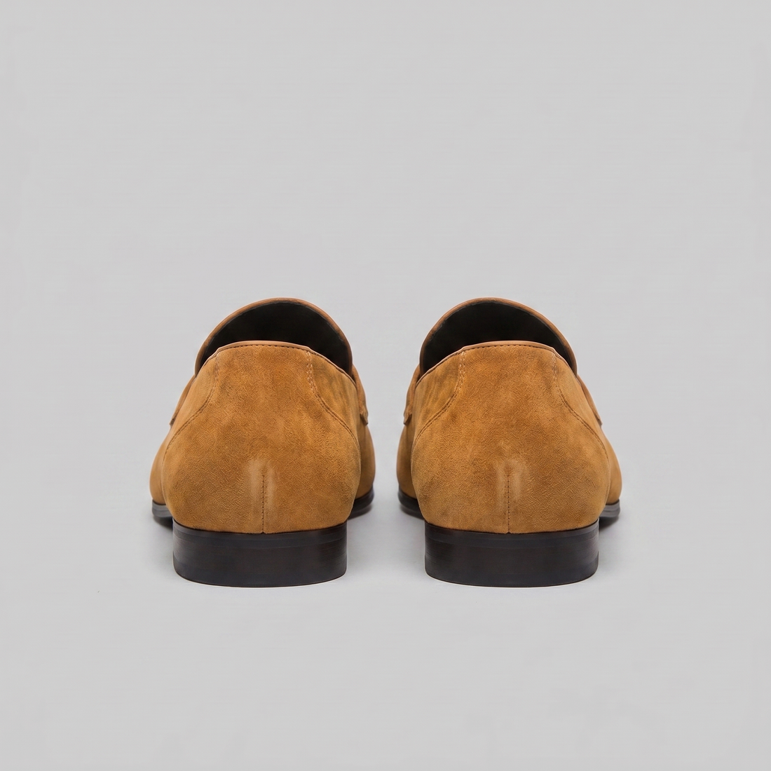 Men's Suede Penny Loafers