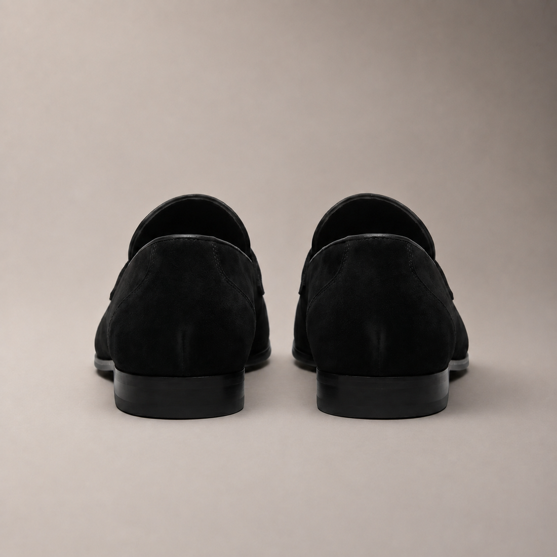 Men's Suede Penny Loafers