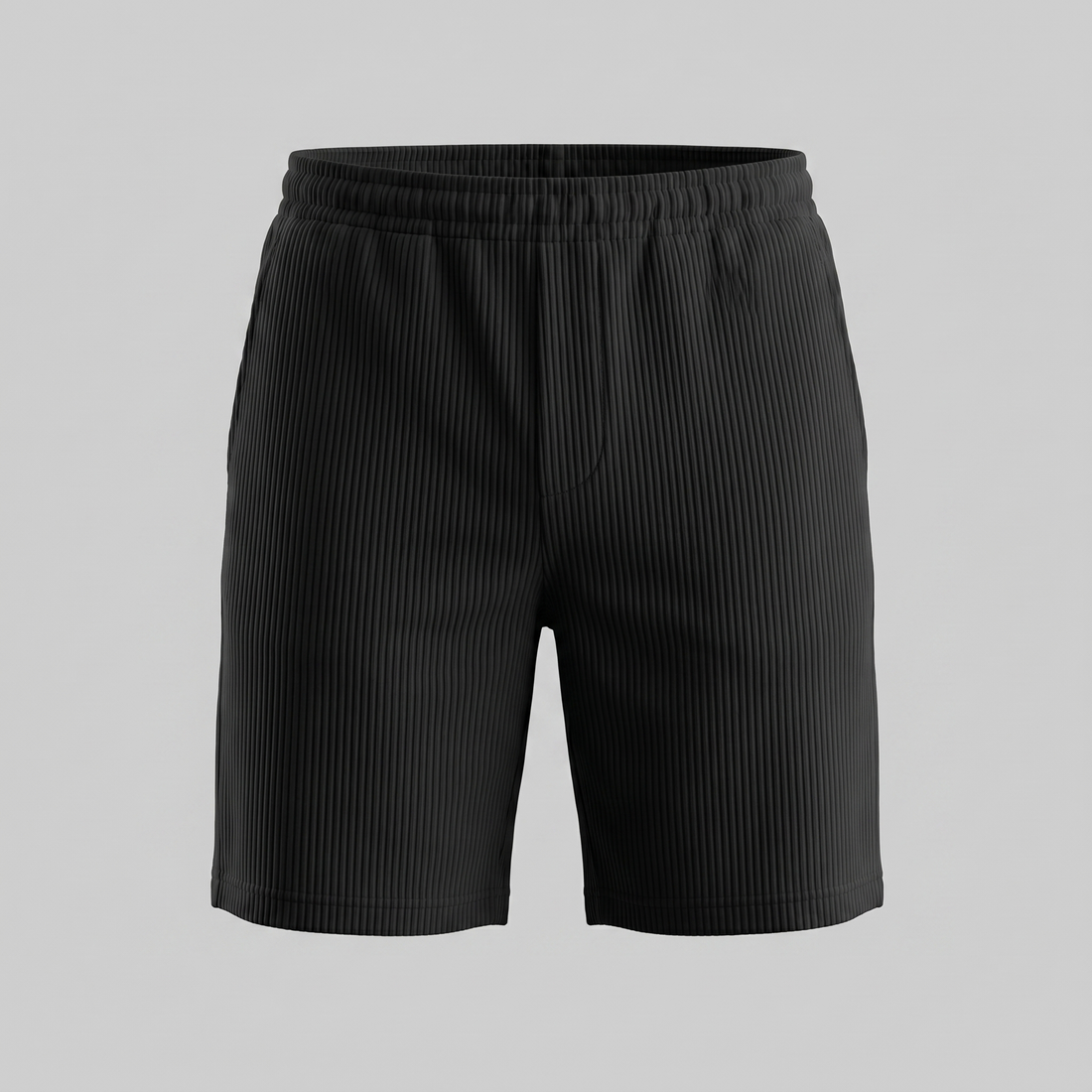 Men's Pleated Relaxed Fit Shorts