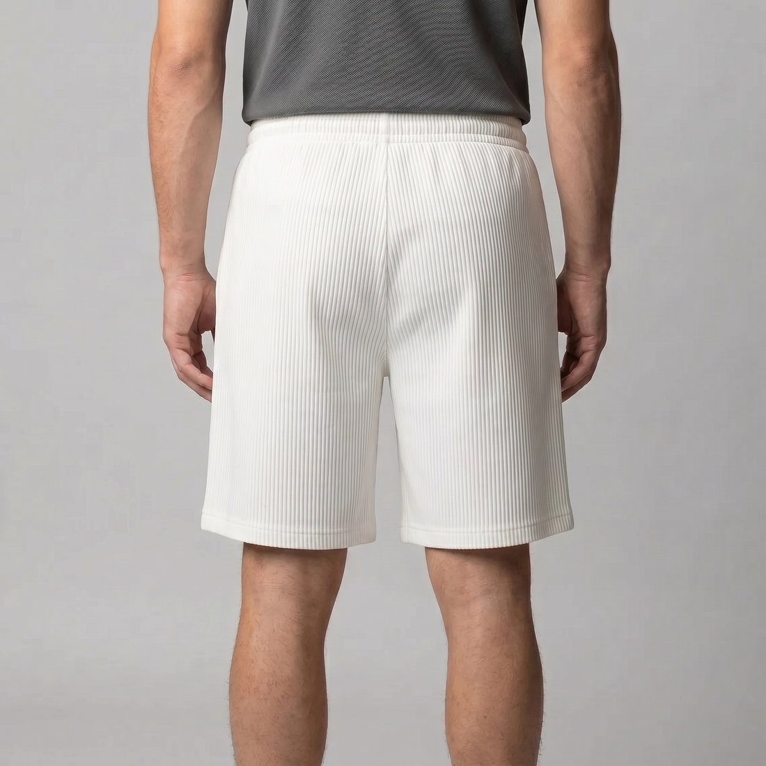 Men's Pleated Relaxed Fit Shorts