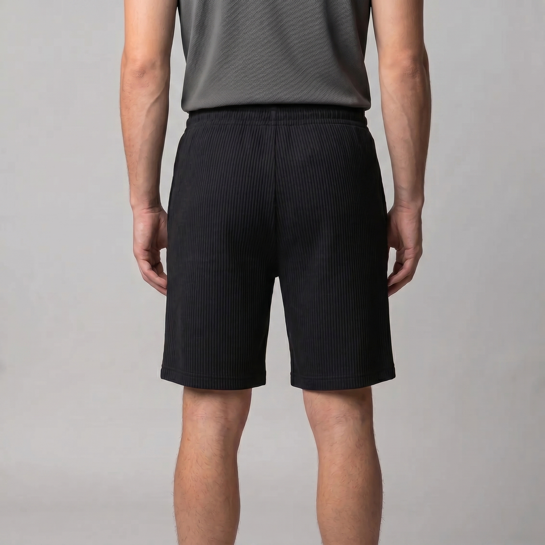 Men's Pleated Relaxed Fit Shorts