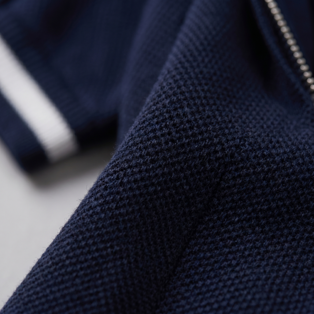 Men's Polo Shirt with Zip Collar
