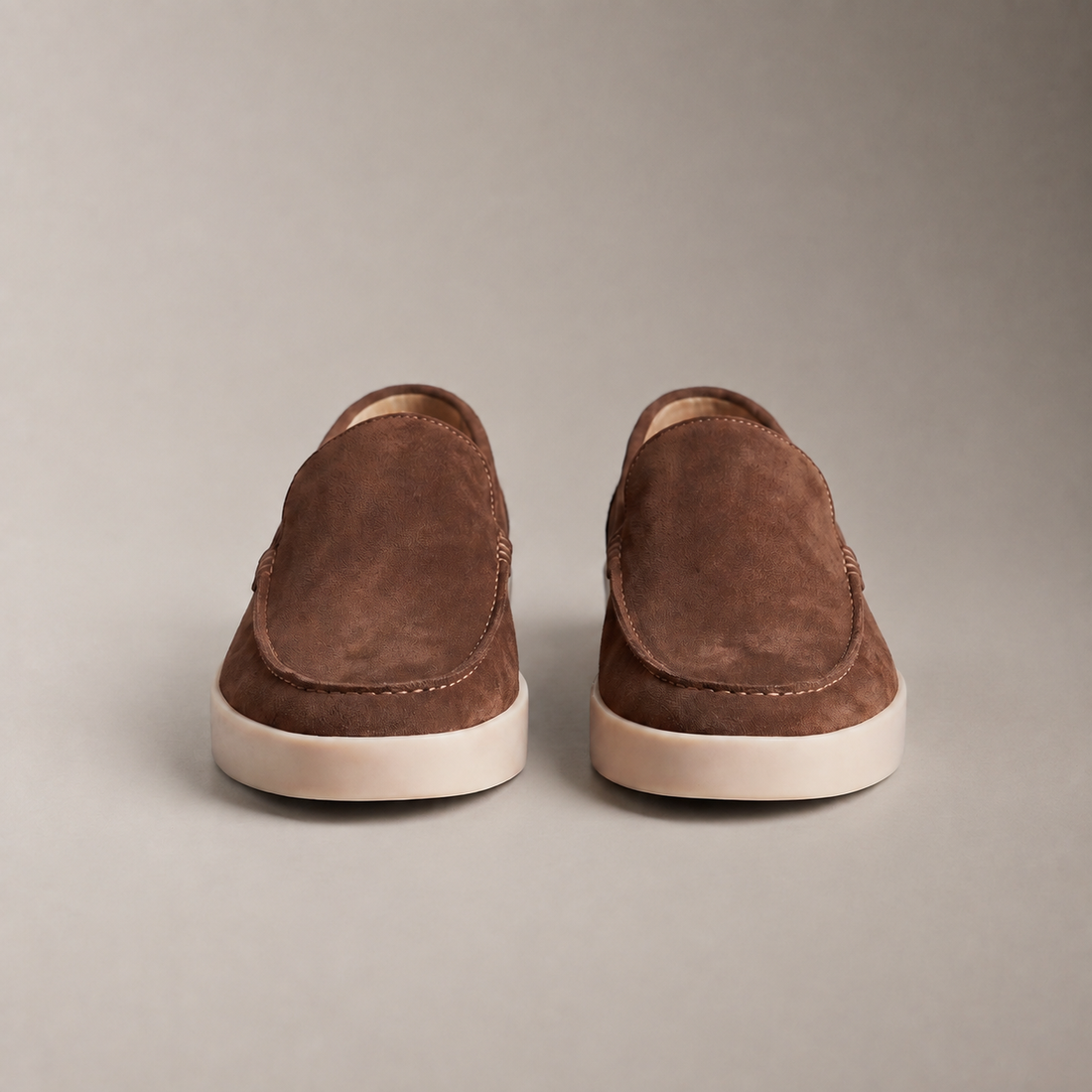 Men's Suede Slip-On Loafers