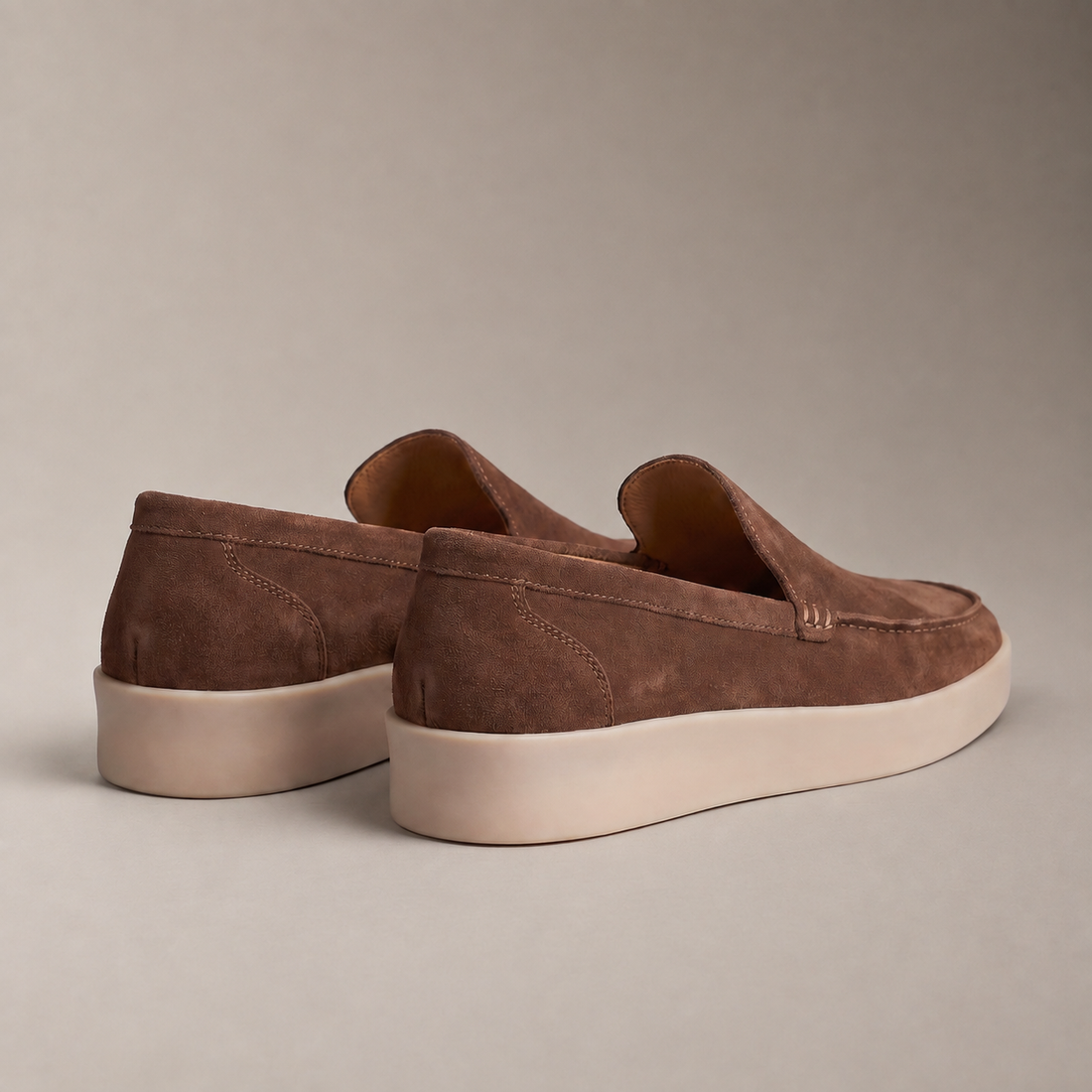 Men's Suede Slip-On Loafers