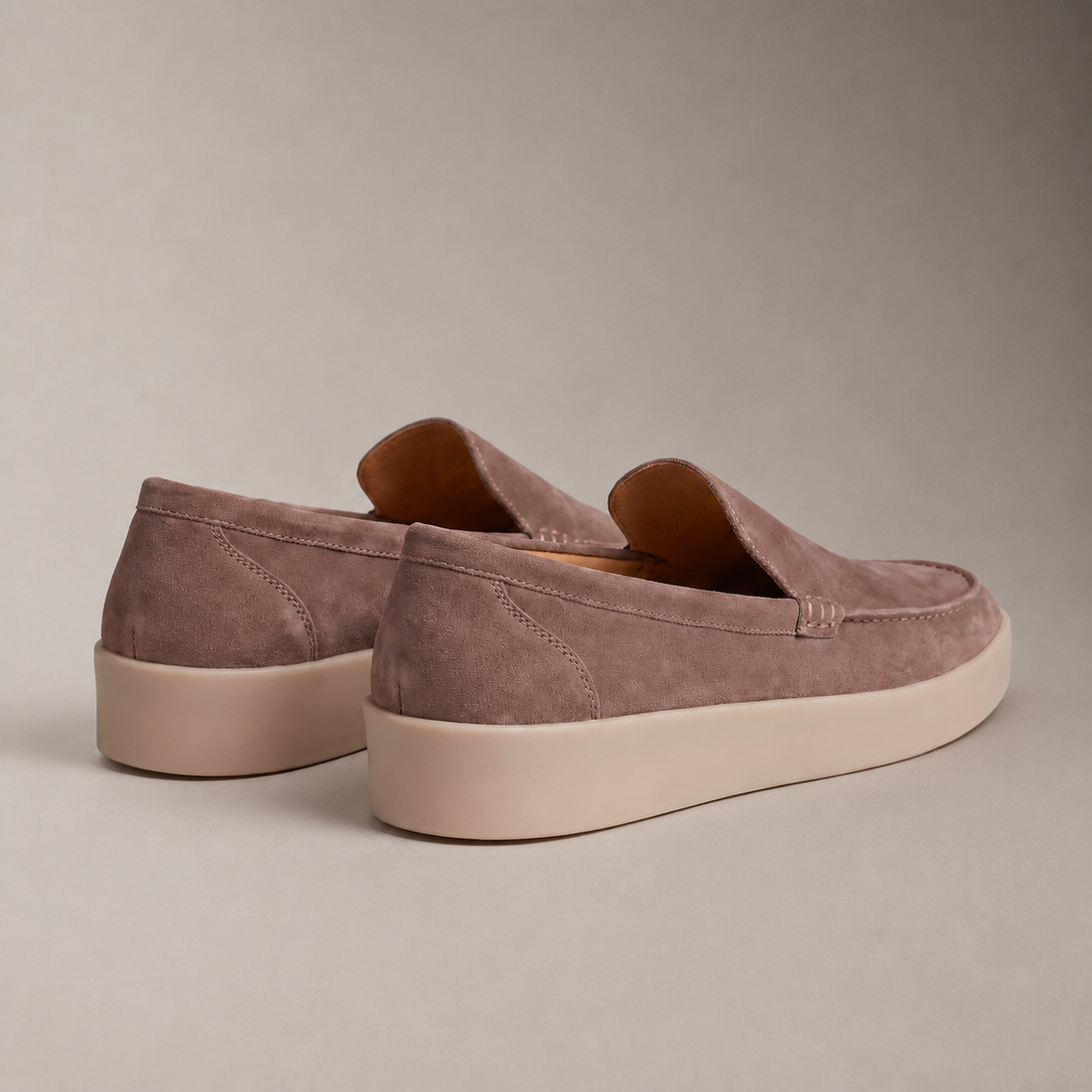 Men's Suede Slip-On Loafers