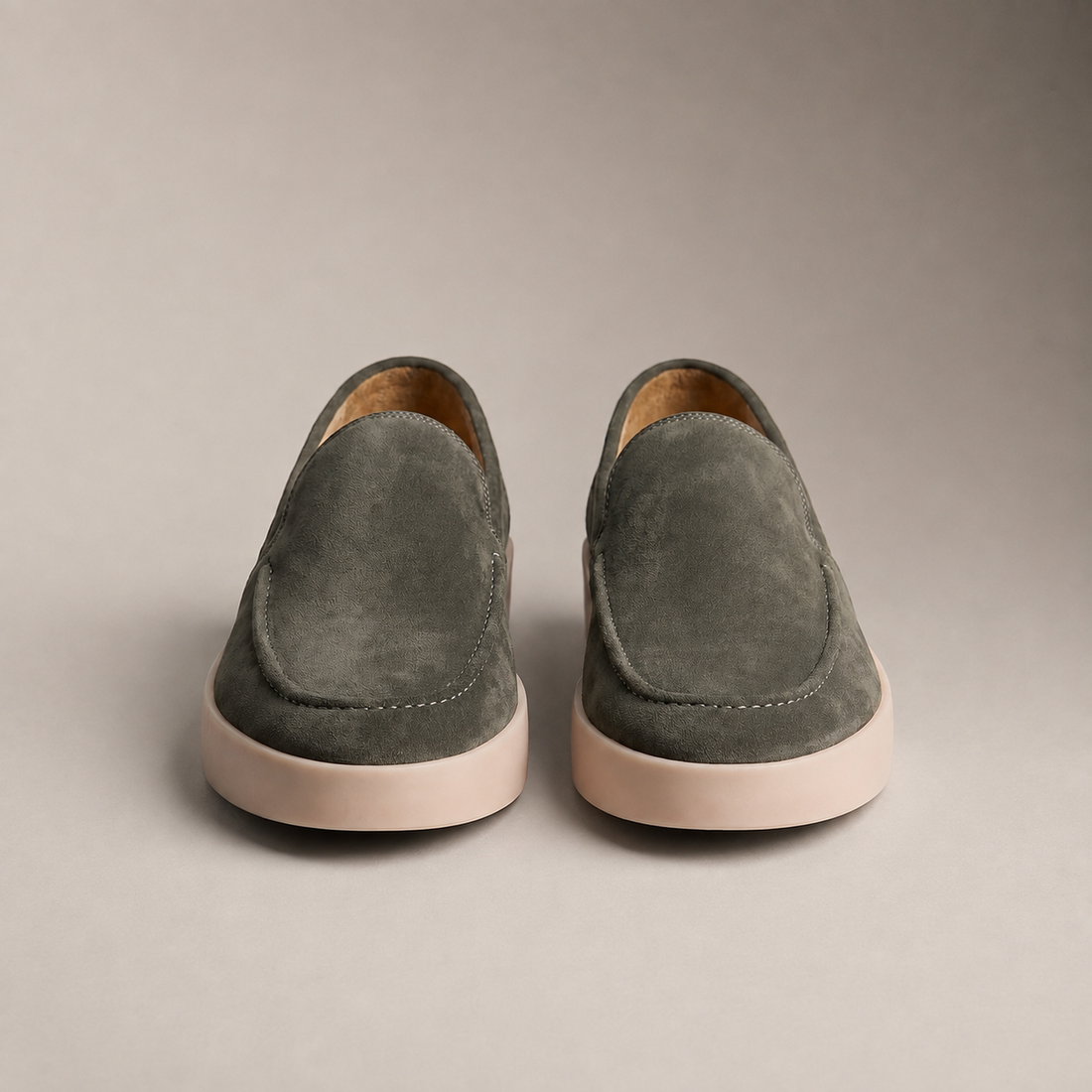 Men's Suede Slip-On Loafers