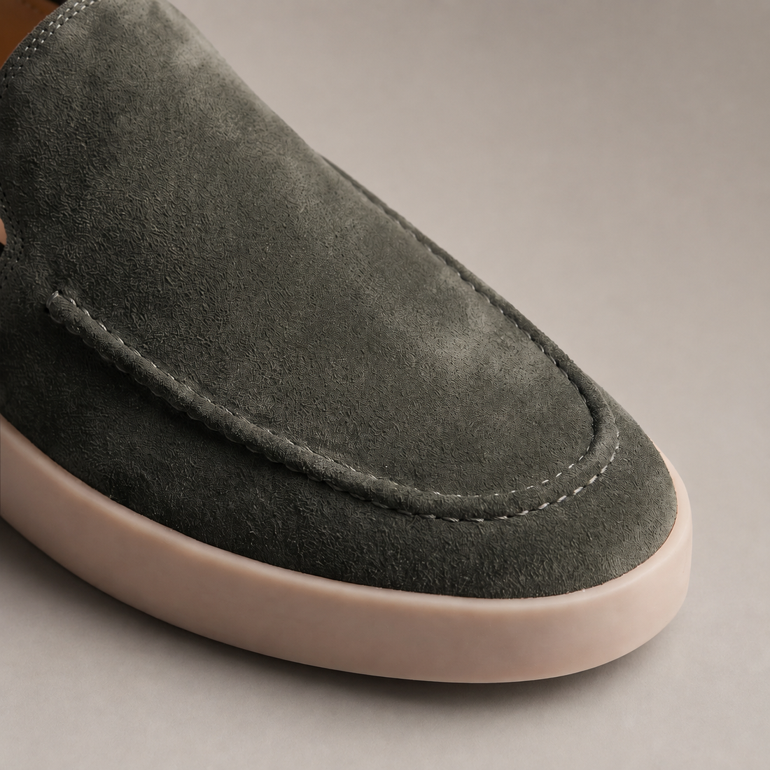 Men's Suede Slip-On Loafers