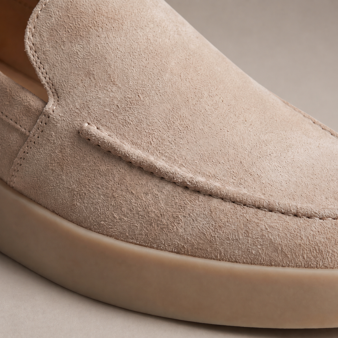 Men's Suede Slip-On Loafers