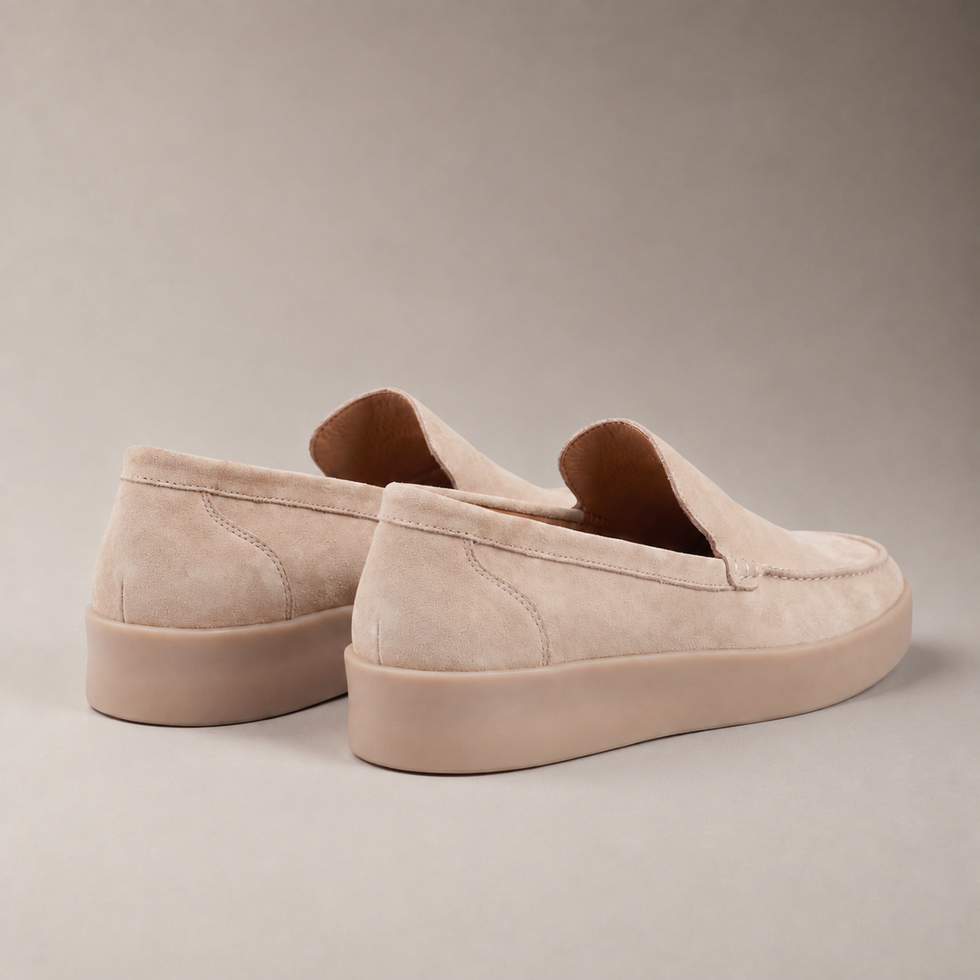 Men's Suede Slip-On Loafers