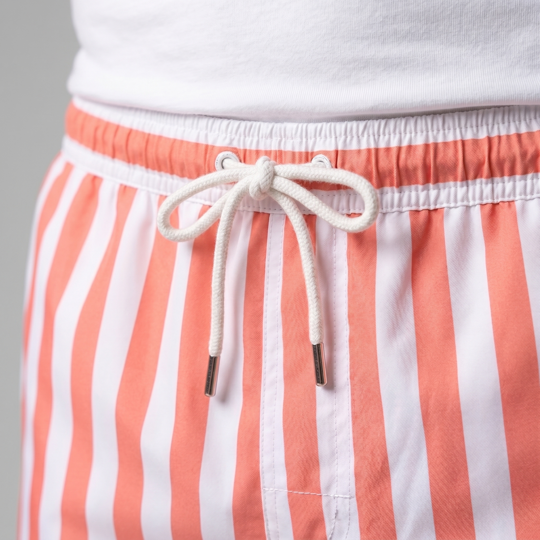 Men's Quick Dry Striped Swim Shorts
