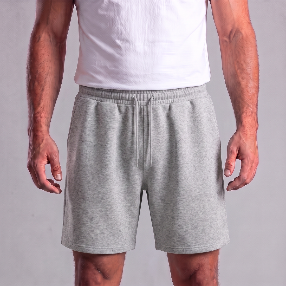 Men's Relaxed Drawstring Sweat Shorts