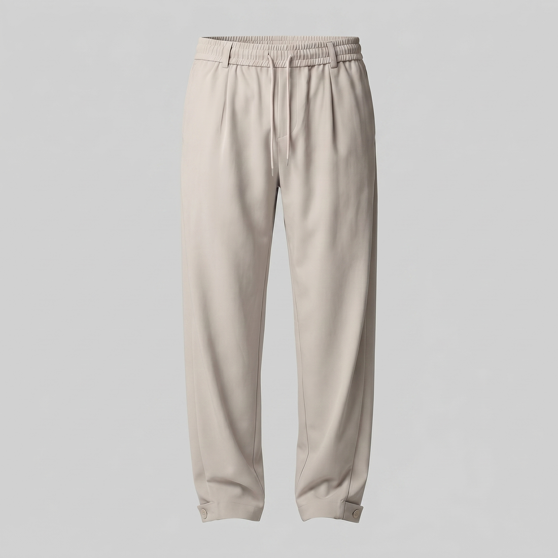 Men's Relaxed Drawstring Tapered Trousers