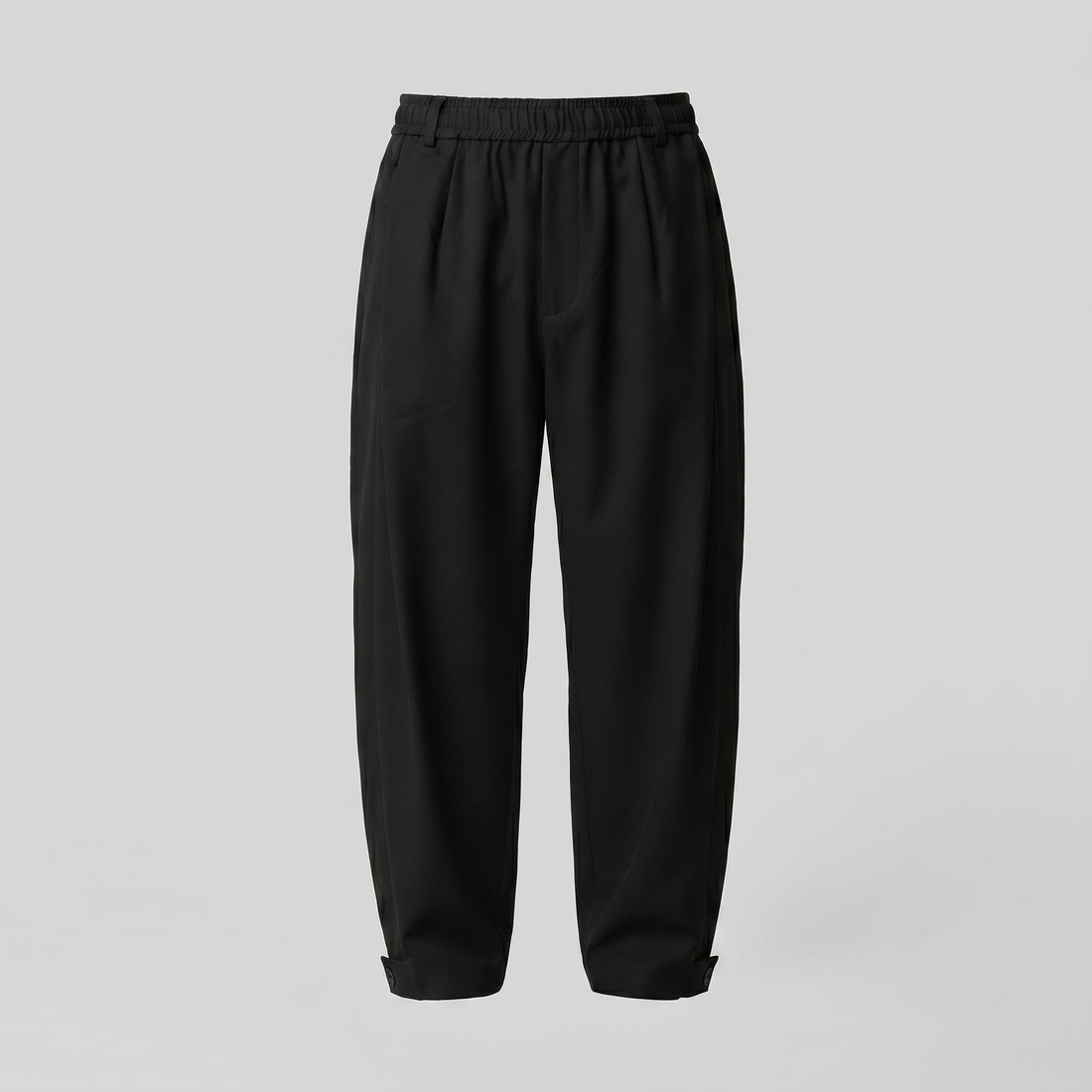 Men's Relaxed Drawstring Tapered Trousers
