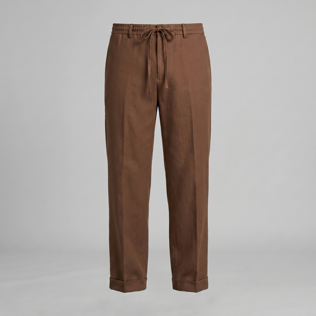 Men's Relaxed Drawstring Tapered Trousers