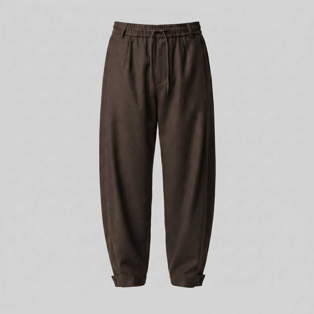 Men's Relaxed Drawstring Tapered Trousers