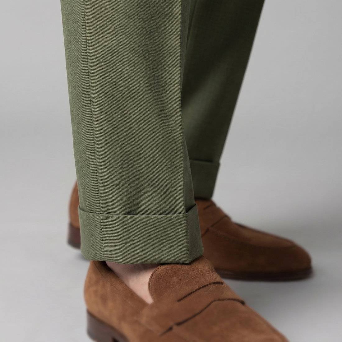 Men's Retro Straight Leg Trousers