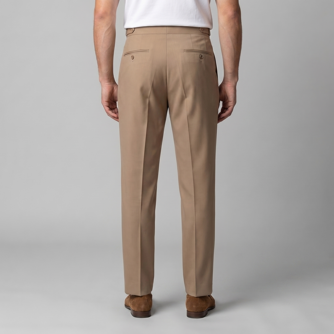 Men's Retro Straight Leg Trousers