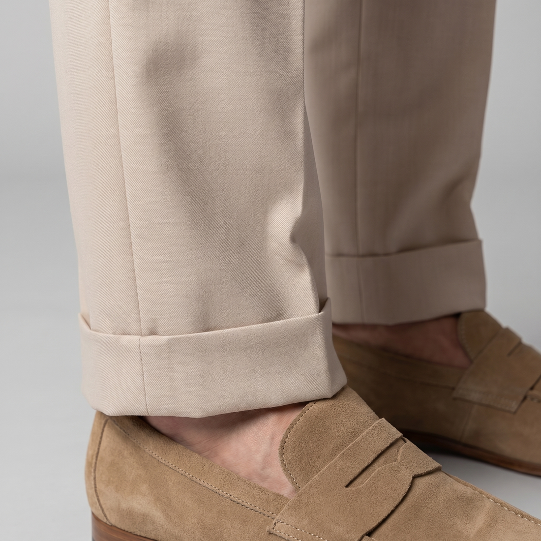 Men's Retro Straight Leg Trousers