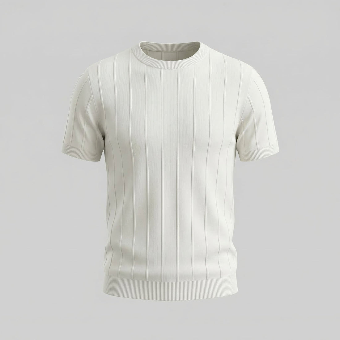 Men's Rib Knit T-Shirt