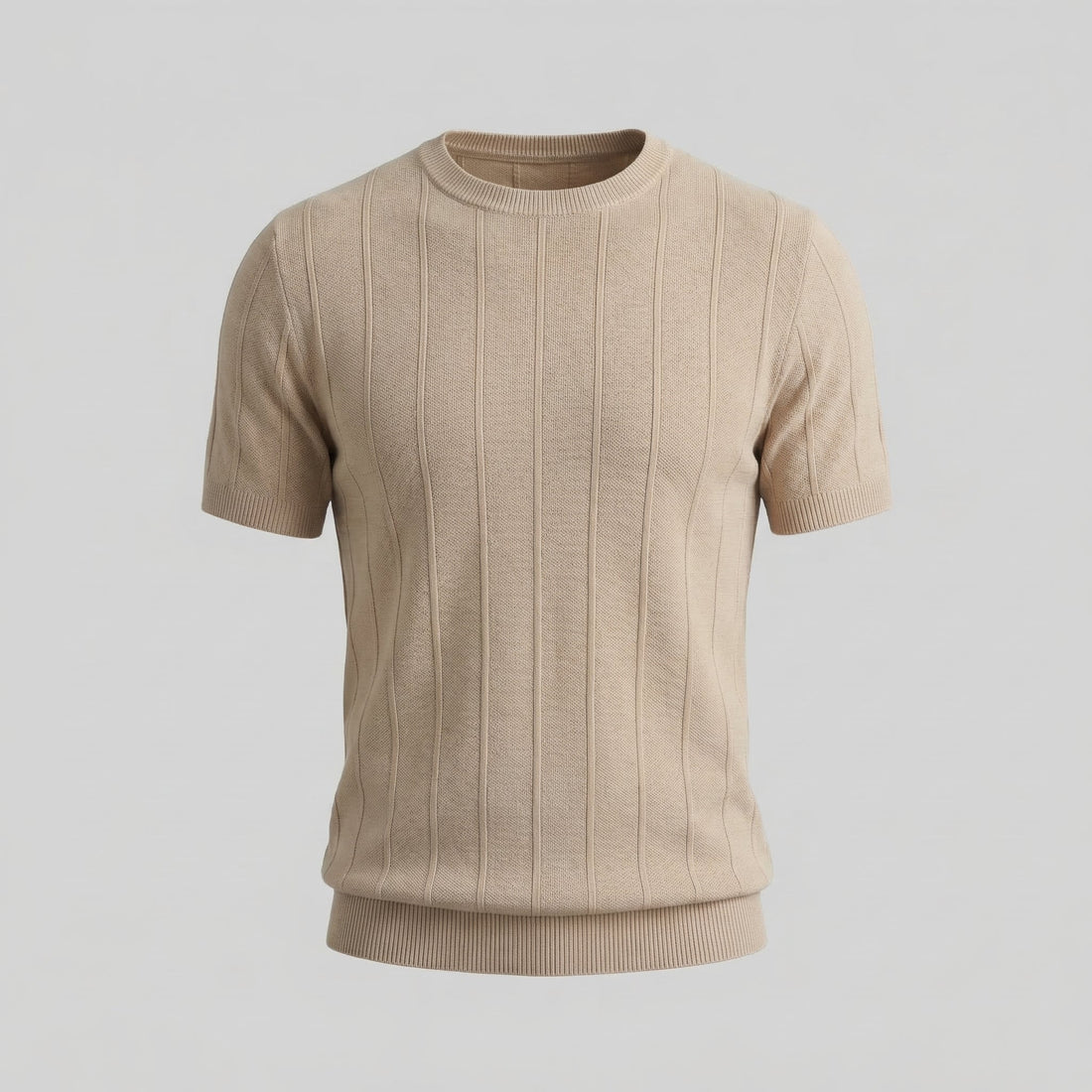 Men's Rib Knit T-Shirt