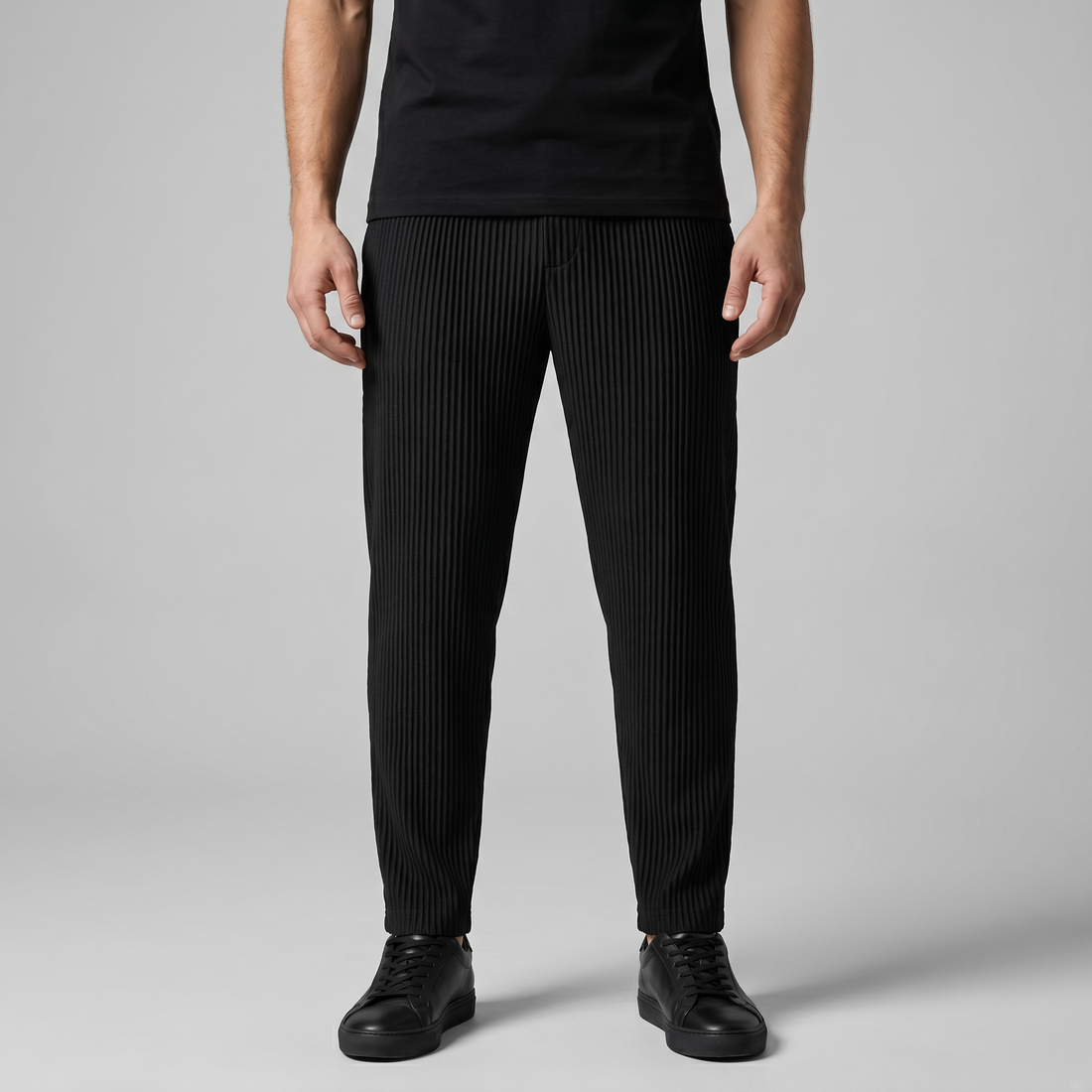 Men's Ribbed Trousers for Casual Comfort