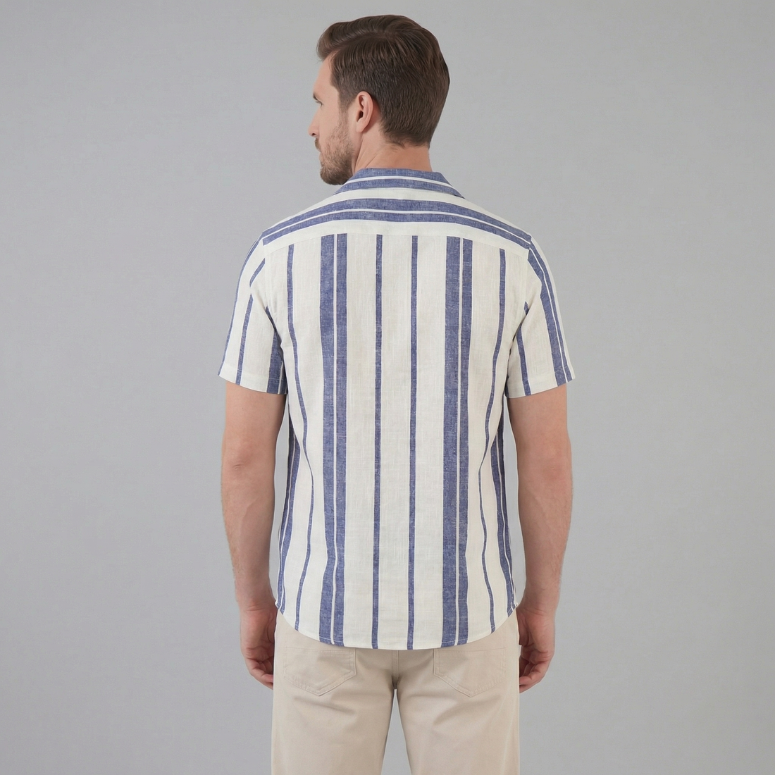 Men's Short Sleeve Button-Down Shirt