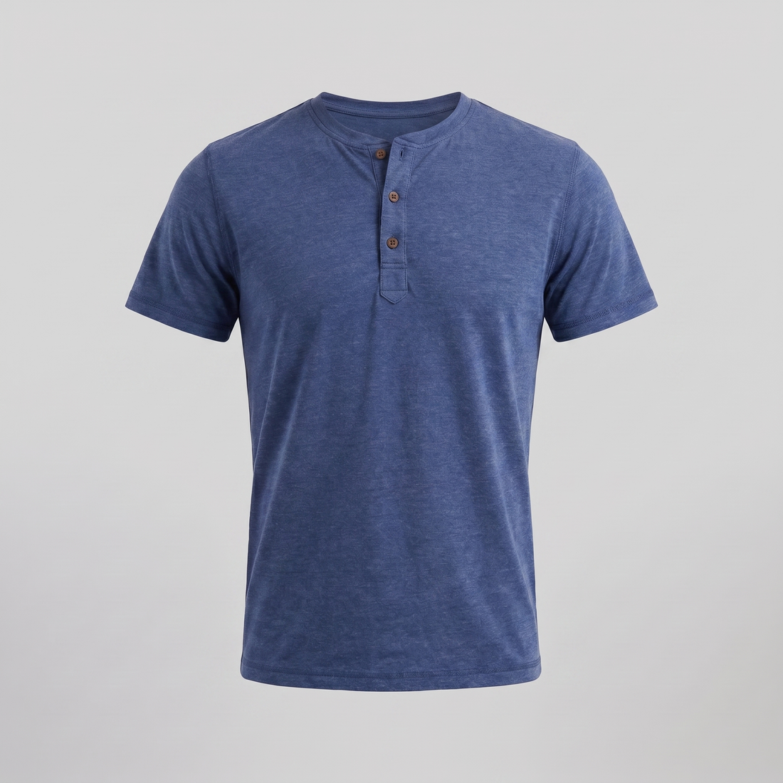 Men's Short Sleeve Henley Shirt