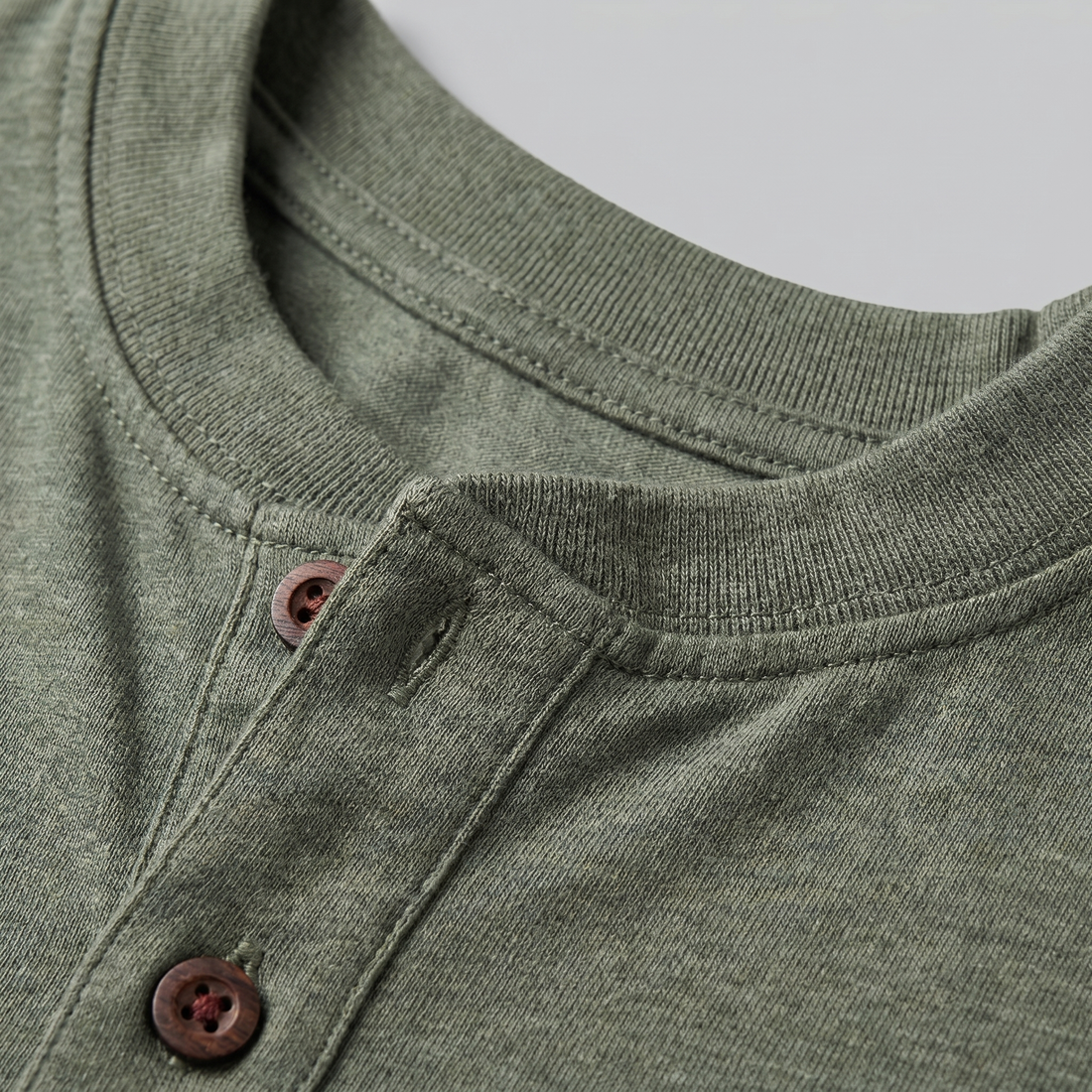 Men's Short Sleeve Henley Shirt