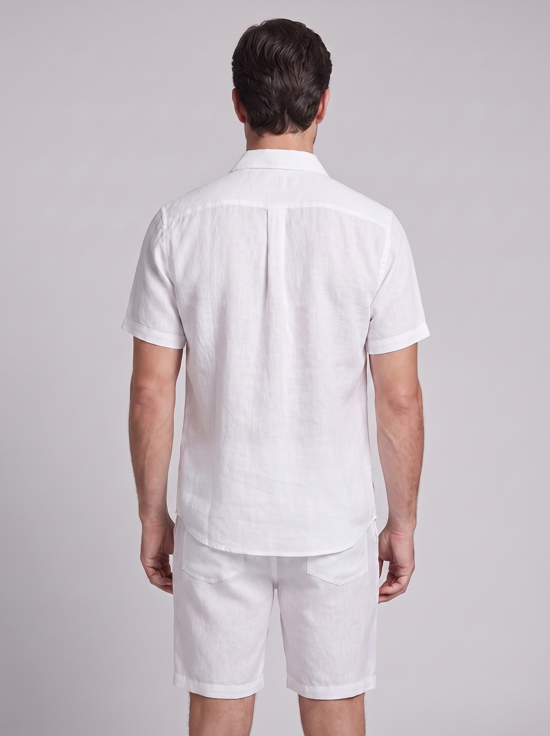 Men's Short Sleeve Shirt and Shorts Co-Ord Set