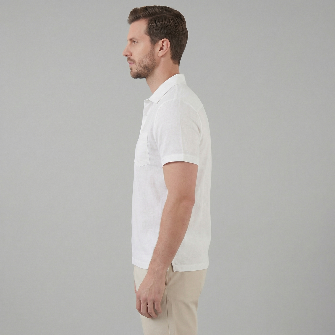 Men's Short Sleeve Summer Polo Shirt